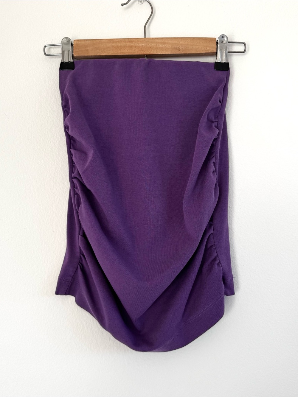 Zara Tube Top Side Ruching